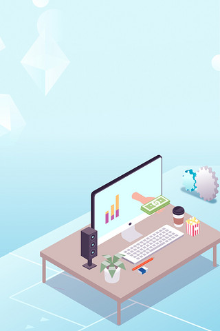 桌子电脑背景图片 高清素材下载与办公设备搭配指南